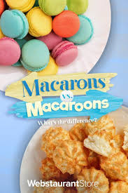 Macaron Vs Macaroon What S The Difference Macaroons Macaroon Recipes Coconut Macaroons