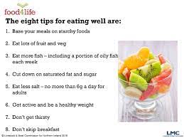 While the loss of vision is often associated with getting older, according to the national eye institute, approximately 11 million americans age 12 or older could impr. Eight Tips For Eating Well Ppt Download