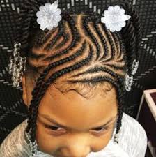 Bring exceptional attitudes with great smiles when weaving! Toddler Braided Hairstyles With Beads Hairstyles Haircuts For African American Toddler Braided Hairstyles Toddler Braids Kids Braided Hairstyles
