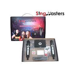 Hindi Edition Sm500 Singmasters Magic Sing Dual Wireless Microphones Karaoke Machine Player 4025 Hindi Songs