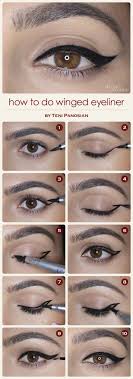 1 using your fingertips, pull your eyelid taut at the outer corner. 10 Step By Step Eyeliner Tutorials For Beginners Makeup Tutorials