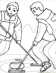 Pick the subject on the column on the right or picture from the previews below to open the picture in our paint program. Coloring Pages Curling Ink Sports Winter Sports Free Coloring Library