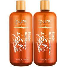 This nexxus conditioner will nourish your. Shampoo And Conditioner For Blonde Hair Protects Balances Shampoo And Conditioner For Color Treated Hair Blonde Bleached Highlighted Hair Sulfate Free Purple Shampoo Conditioner Set By Pure Walmart Com