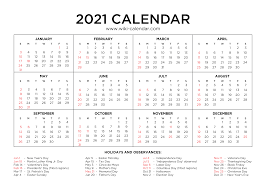 Free printable 2021 calendar stickers / 12 month calendar. Free Printable Year 2021 Calendar With Holidays
