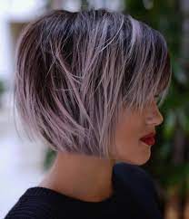 This hilter kilter pixie hairstyle is milder and with a topsy turvy separating, it suits the oval face state of the. 50 Classy Short Bob Haircuts And Hairstyles With Bangs Edgy Bob Hairstyles Hair Styles Short Hair With Layers