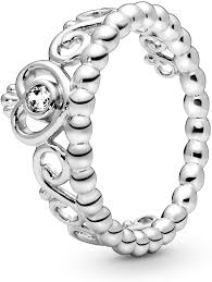 Gratisversand ab 20 euro 30 tage rückgaberecht top service bestellen sie jetzt bei juwedi! Pandora Damen Ring 925 Sterling Silber Zirkonia Weiss 190880cz Pandora Amazon De Schmuck