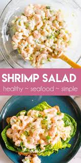 Diamond crystal or 1 tbsp. Healthy Shrimp Salad Can Be Enjoyed Year Round With A Glass Of Cold Drink In Summer Serve At A Shrimp Recipes Healthy Shrimp Salad Recipes Healthy Cold Meals