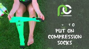 Put On Your Pro Compression Socks The Easy Way Pro