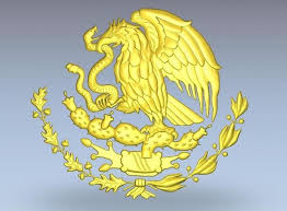 Mexican Flag Eagle Emblem Mexican Flag Eagle Eagle Emblems Preschool Art