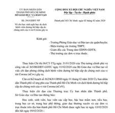 Ubnd thành phố hà nội yêu cầu sở giáo dục và đào tạo hà nội chỉ đạo các phòng giáo dục và đào tạo quận, huyện, thị xã và các đơn vị, trường học trực thuộc thực hiện nghiêm. Táº¥t Cáº£ Há»c Sinh Ha Ná»™i Va Tp Hcm Nghá»‰ Há»c 1 Tuáº§n Ä'á»ƒ Phong Dá»‹ch Corona