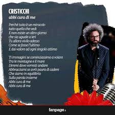 Abbi Cura Di Me Cristicchi Sanremo 2019 Canzoni D Amore Citazioni Sull Amore Citazioni Significative