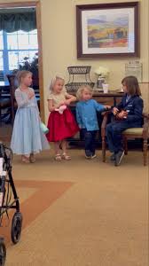 Singing at the senior home