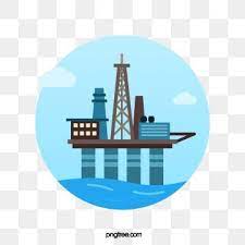 Offshore Oil Exploration Ocean Oil Drilling For Oil Png And Vector With Transparent Background For Free Download Oil Painting Background Watercolor Background Offshore