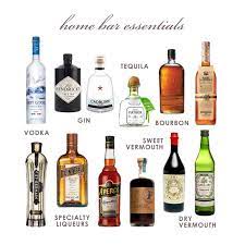 Pin By Patty Whitaker On Beverages Home Bar Essentials Bar Essentials Liquor