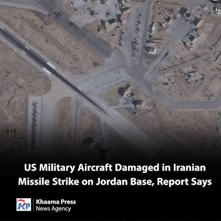 U.S. military aircraft were damaged during Iran's missile attack on Muwaffaq  Salti Air Base in Jordan earlier this week, according to a report by CBS  News correspondent Jennifer Jacobs, citing U.S. of