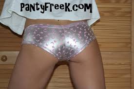 Panty Freek's Panty Paradise, Nice tight shiny booty shorts