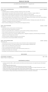 Unix Linux Resume Sample Mintresume