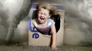 Our 4 little kids react to the tornado siren! Box Fort Vs Tornado Youtube
