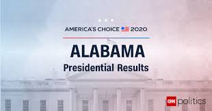 Alabama Presidential Election Results And Maps 2020
