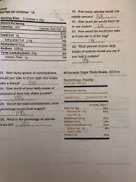 Solved Oreos Servings Per Container 15 Serving Size 3 Chegg Com