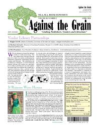 Against The Grain V 30 2 April 2018 By Against The Grain