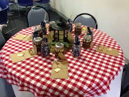 Pin By Karol Seiler On Western Party Western Table Decorations Western Parties Party Table Decorations