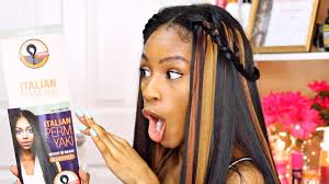 50 kanekalon yaki perm braiding hair, weighs 3 oz. Pre Looped Crochet Braiding Hair Review Italian Perm Yaki Samsbeauty Youtube