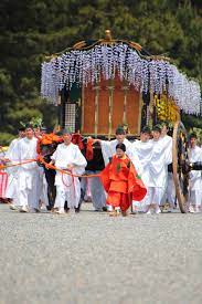 葵祭 あおいまつり 優雅で華やかな行列 京都三大祭 葵祭 日本の景色 京都 祭り