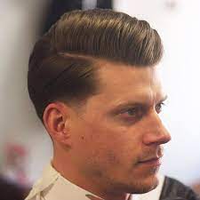A Nice Bit Of A Looser Style S O Twbarbers Haverhill Uk Barber Barbershop Sidepart Blend Hair Men Haircut Styles Long Hair Styles Men Modern Pompadour