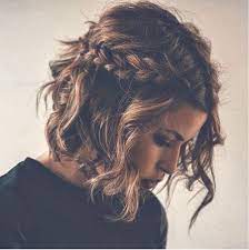 Braids Curly Hair Cute Short Hair Tumblr Hair Image 4096674 Short Hair Styles Hair Styles Curly Hair Styles