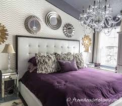 From traditional to cutting edge. Eclectic Modern Glam Master Bedroom Design Plan