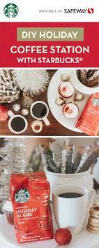 Holiday Coffee Station With Starbucks Holiday Coffee Starbucks Holiday Blend Holiday Blend