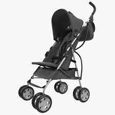 Baby Stroller 3d Model Baby Strollers Stroller Baby