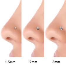 1 5mm Tiny Cubic Zirconia 14k Gold Nose Ring Etsy Nose Piercing Jewelry Small Nose Piercing Cute Nose Piercings