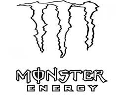 Monster Energy Drink Coloring Pages