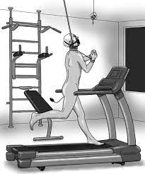 Bondage On Treadmill | BDSM Fetish