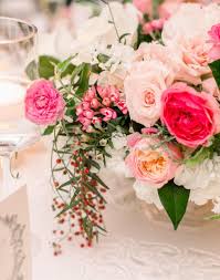 Get wedding flowers ideas and wedding inspiration from our wedding flower experts! A Very Merry Hot Pink And Green Christmas Wedding At Greenbrier Resort Hot Pink Wedding Flowers Pink Wedding Theme Pink Wedding Flowers