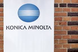 Download konica minolta logo vector in svg format. Aalborg Danemark May 8 2016 Konica Minolta Logo Auf Einer Wand Konica Minolta Ist Eine Japanische Technologie Unternehmen Mit Sitz In Japan Das Unternehmen Produziert Geschafts Und Industrie Imaging Produkte Lizenzfreie Fotos Bilder Und