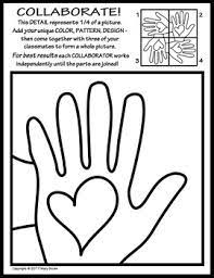 I've had so many requests for more of these free coloring pages, i thought i'd make ten of them. Radial Symmetry Collaborative Kindness Activity Coloring Page Kindnessnation