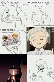 Norman Neverland Art Anime Character Drawing Kawaii Drawings