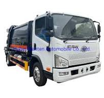 6cbm 5cbm 6wheels 130HP Tanzania Rhd FAW Garbage Compactor Truck Tender