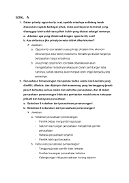 • memahami konsep biaya peluang (opportunity cost) • memahami konsep prinsip ekonomi • memahami konsep motif ekonomi • memahami pembagian ilmu ekonomi • memahami konsep ekonomi syariah (pengertian, tujuan, prinsip dan karakteristik ekonomi syariah) 4.1 mengidentifikasi kelangkaan dan biaya peluang dalam memenuhi kebutuhan. Pdf Soal Biaya Produksi Virginia Sumendap Academia Edu