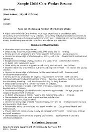 child care worker resume sample ipasphoto