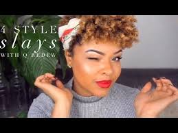 Tapered natural hair short hair cuts twa hairstyles haircuts hairstyles pictures black hairstyles twa styles my hairstyle. 4 Styles On Short Tapered Natural Hair Ft Qredew Youtube