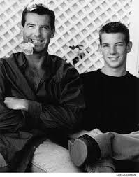 pierce brosnan and son sean brosnan pierce brosnan celebrities male celebrity families