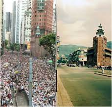 2019年6月9日 1953年平行時空六十六年 灣仔軒尼詩道莊士敦道交界循道衛理堂一二代 第一代的禮拜堂在1936年建成 命為中華循道公會香港堂 有 紅磚禮拜堂 之稱譽 是灣仔三間有名的 紅磚屋 之一 另外兩間為活道紅磚屋及南固臺 之後在1992年拆卸 199 history