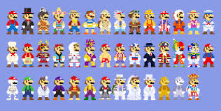 Super Mario Odyssey Costumes 8 Bit Sprites By Lustriouscharming Super Mario Sprite Mario