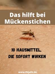 Insektenstiche 10 Hausmittel Die Jetzt Sofort Helfen Insektenstich Hausmittel Hausmittel Gegen Muckenstiche