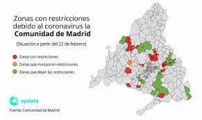 Nuevo horario de toque de la comunidad de madrid ha decidido mantener las actuales restricciones para frenar el aumento de. Madrid Levanta Las Restricciones En 31 Zonas De Salud Y 7 Localidades Y Las Implanta En Dos Zonas Nuevas