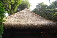 Synthetic Artificial Thatch Roof at ₹ 230/sq ft | Roof ...